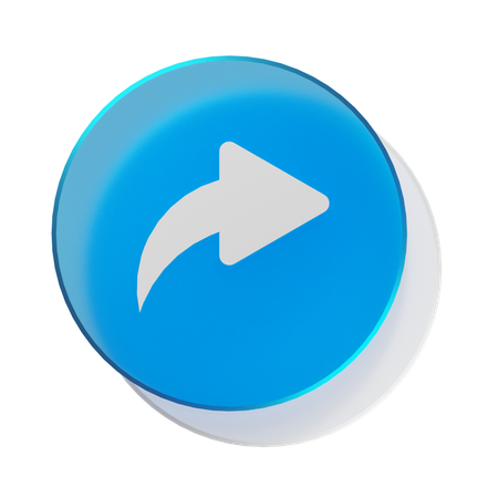 Forward  3D Icon