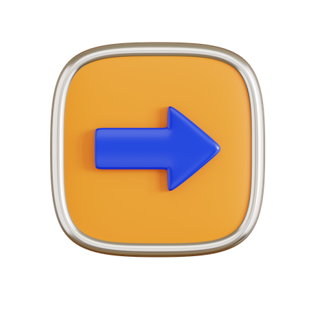 Forward  3D Icon