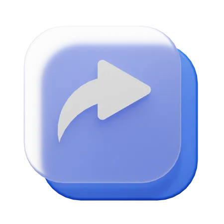 Forward  3D Icon