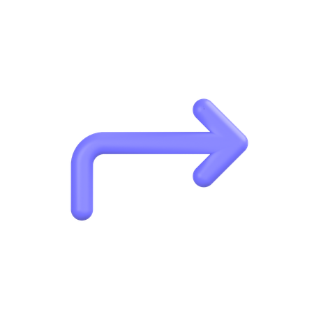 Forward  3D Icon