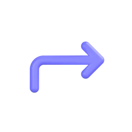 Forward  3D Icon