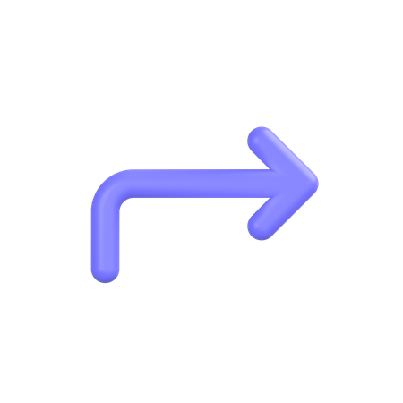 Forward  3D Icon