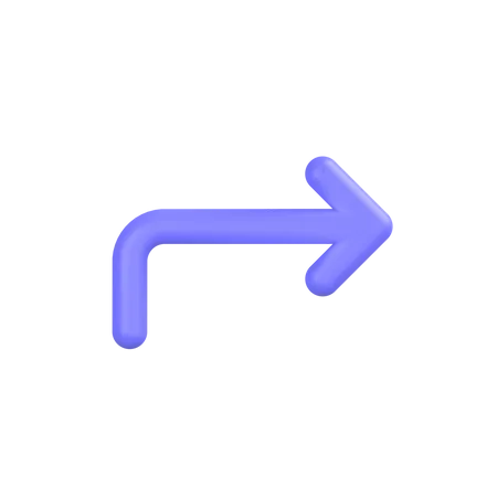 Forward  3D Icon