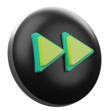 Forward  3D Icon