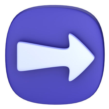 Forward  3D Icon