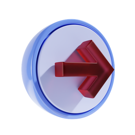 Forward  3D Icon