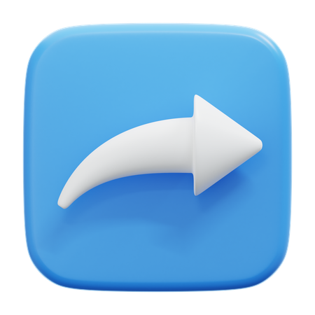 Forward  3D Icon