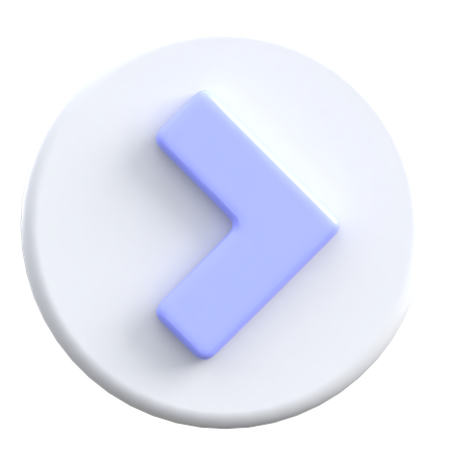 Forward Arrow  3D Icon