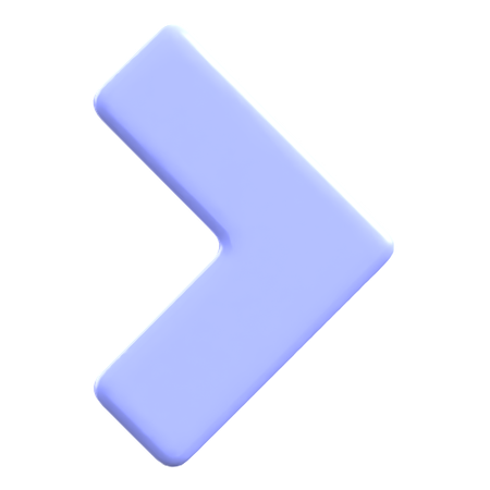Forward Arrow  3D Icon