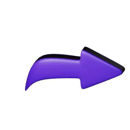 Forward Arrow  3D Icon