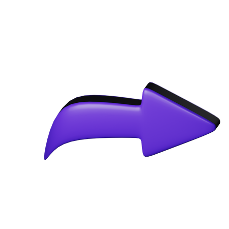 Forward Arrow  3D Icon
