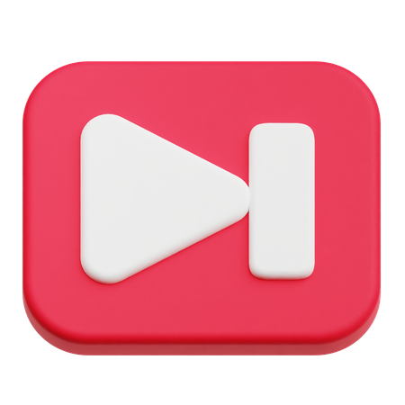 Forward Button  3D Icon