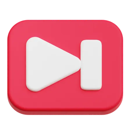 Forward Button  3D Icon