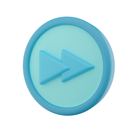 Forward Button  3D Icon