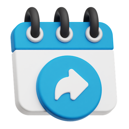 Forward Event  3D Icon