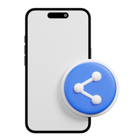 Forward Phone  3D Icon