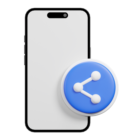 Forward Phone  3D Icon