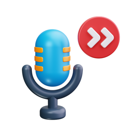 Forward Podcast  3D Icon