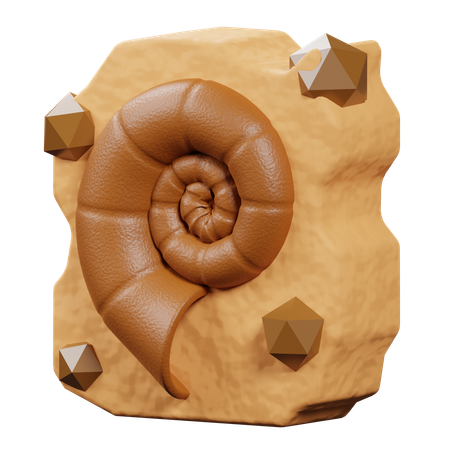 Fossil  3D Icon