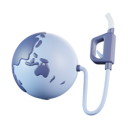 Fossil Fuel  3D Icon
