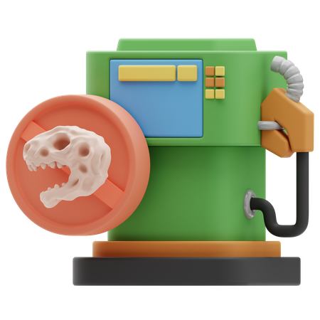 Fossil Fuels 3D Icon