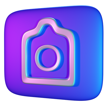 Câmera  3D Icon