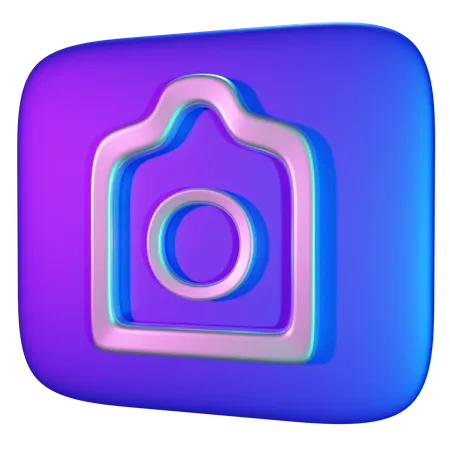 Câmera  3D Icon