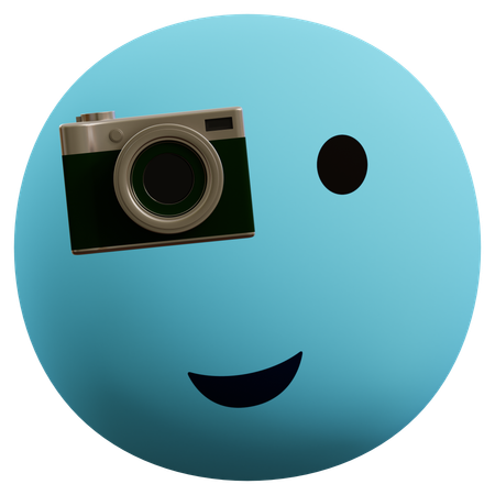 Emoji de foto  3D Icon