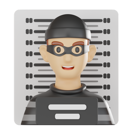 Foto policial  3D Icon