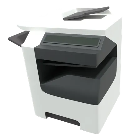 Fotocopiadora  3D Icon