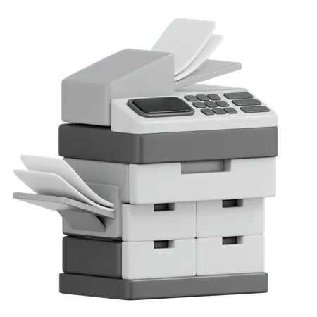 Fotocopy Machine  3D Icon