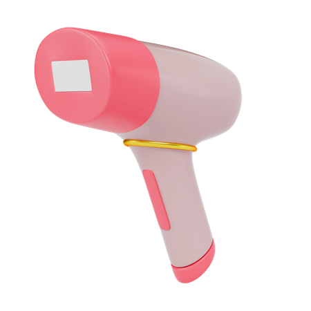 Fotodepilador  3D Icon