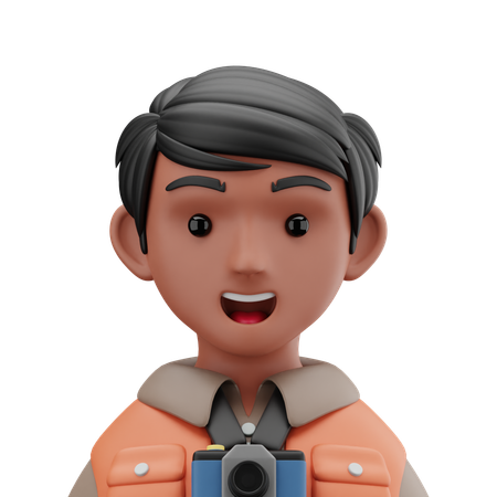Fotograf  3D Icon