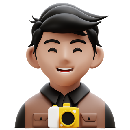 Fotograf  3D Icon