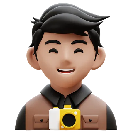 Fotograf  3D Icon