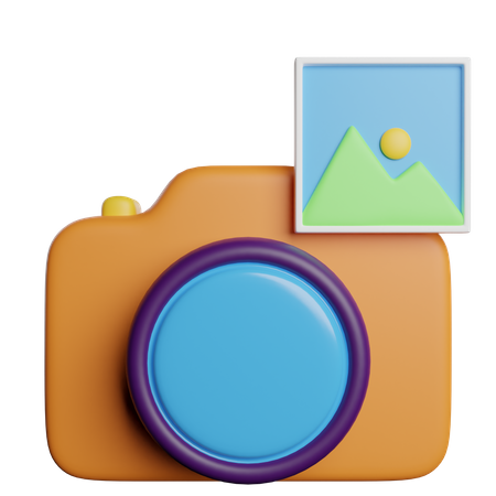Fotografia  3D Icon