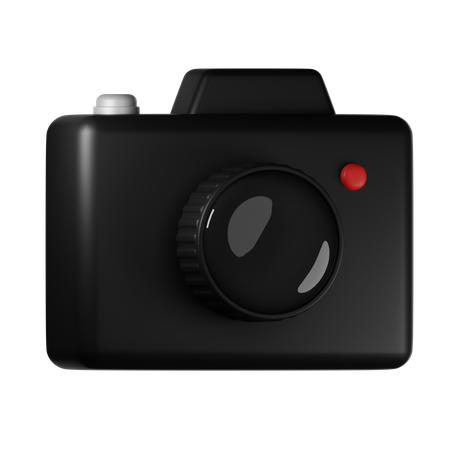 Fotografia com câmera  3D Icon