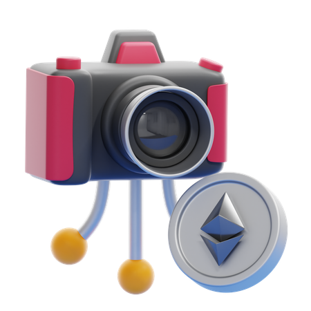 Fotografia nft  3D Icon