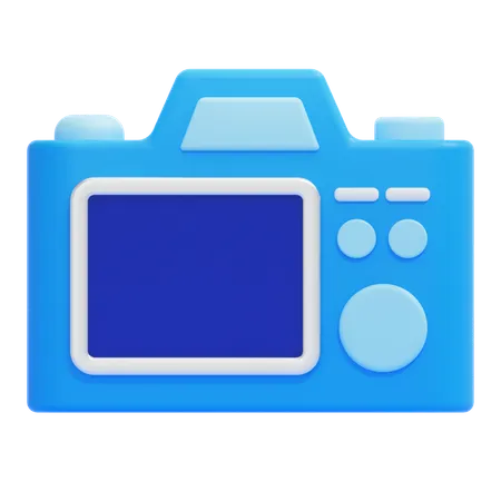 Fotoapparat  3D Icon