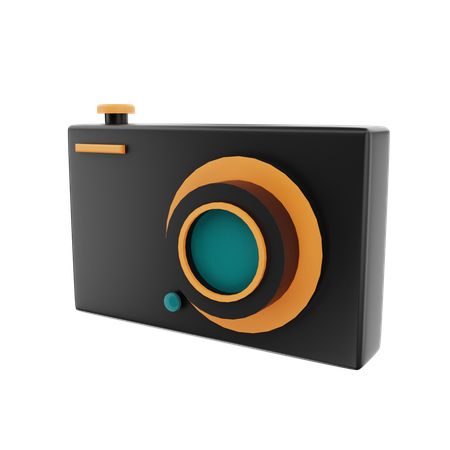 Fotoapparat  3D Icon