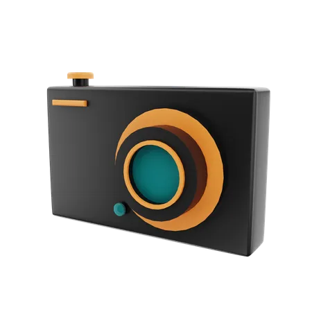 Fotoapparat  3D Icon