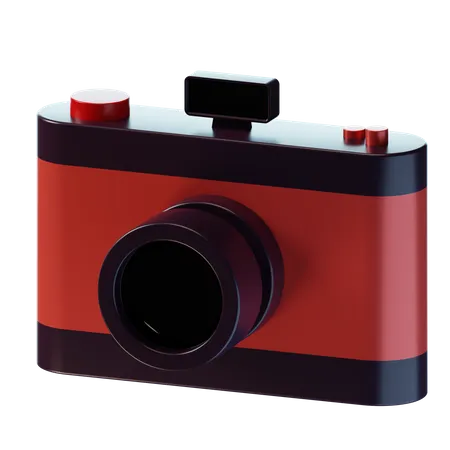 Fotoapparat  3D Icon