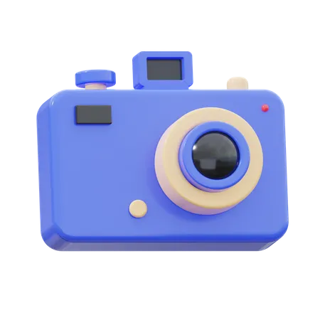 Fotoapparat  3D Icon