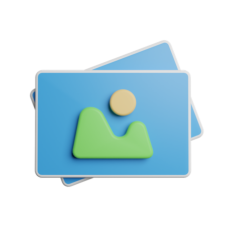 Fotos de viagem  3D Icon