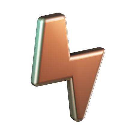 Foudre  3D Icon