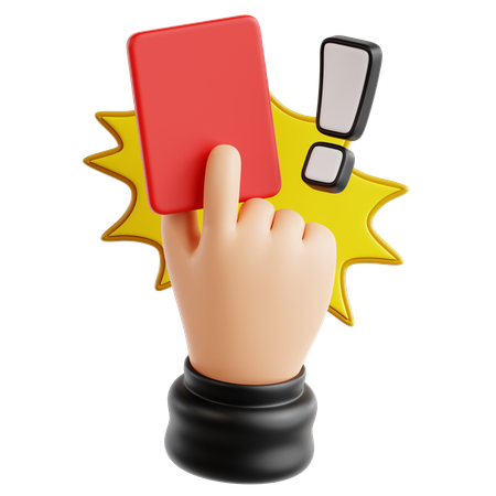 Foul  3D Icon