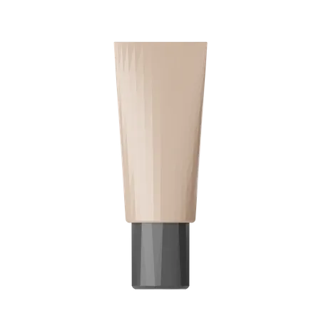 3 D Make Up Object Cream Tube 3D Icon