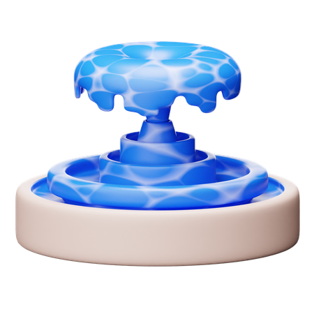 Fountain  3D Icon