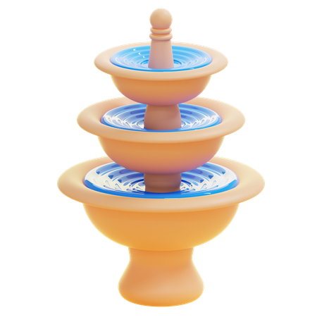 FOUNTAIN  3D Icon