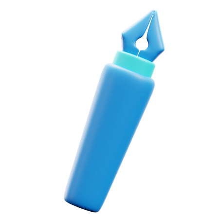 Fountain Pen  3D Icon